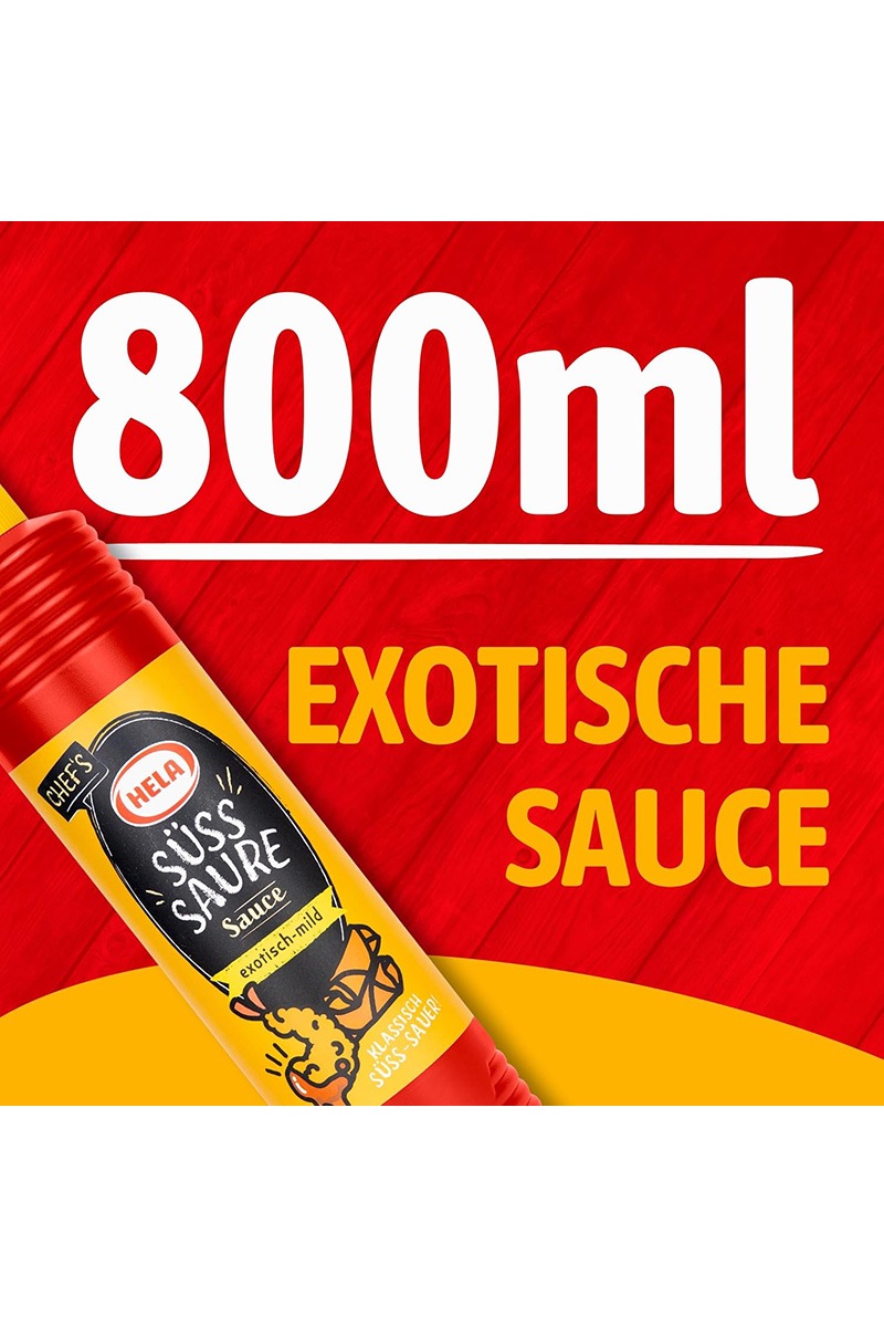 Hela Sos dulce-acrisor 800ml - imagine 4