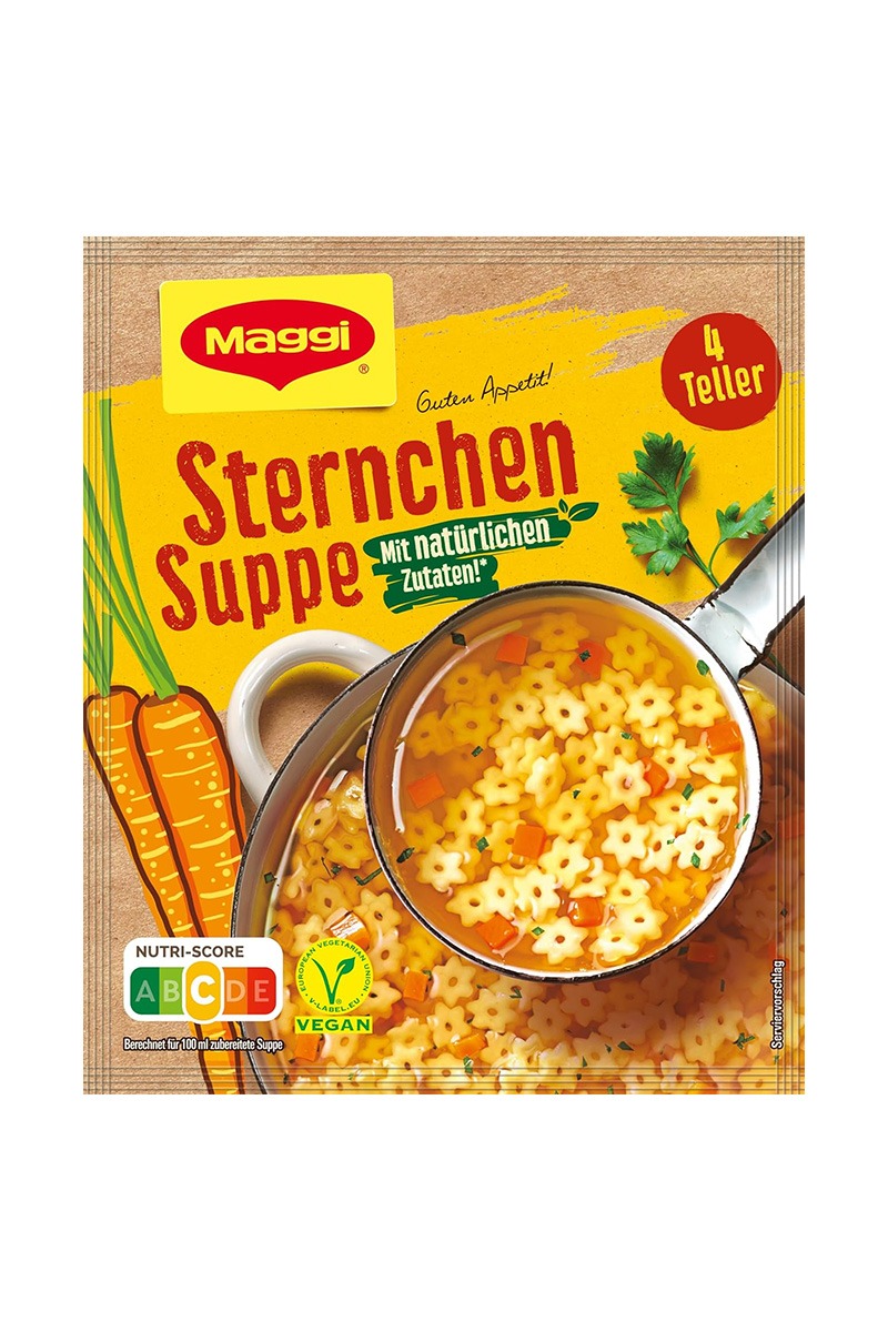 Maggi Pofta Buna Supa u taietei in forma de stelute pentru 1000 ml