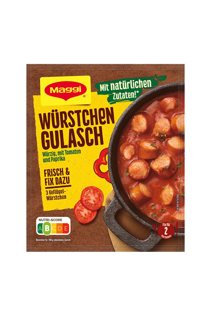 Maggi Fix baza condimente pentru gulas de carnati 30g