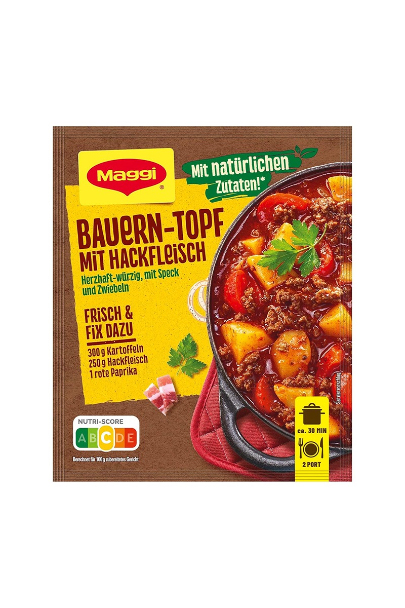 Maggi Fix Condimente pentru tocanita taraneasca cu carne tocata 39g
