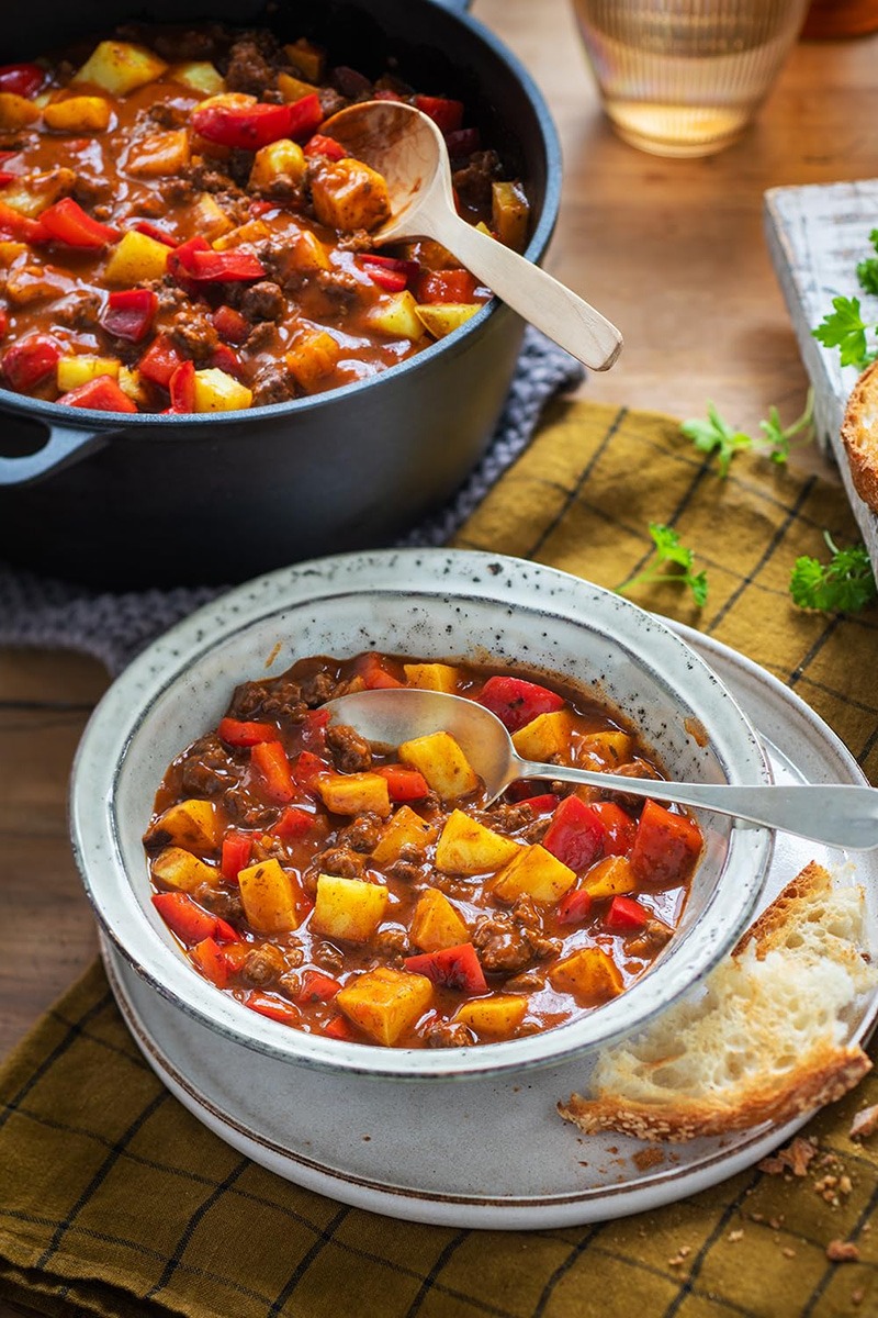 Maggi Fix Condimente pentru tocanita taraneasca cu carne tocata 39g - imagine 3