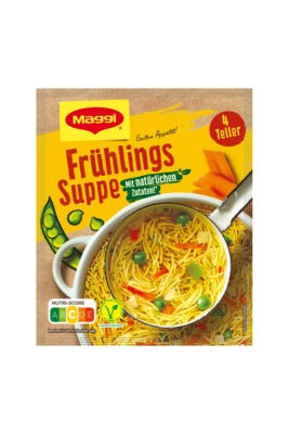 Maggi Pofta Buna Supa de primavara cu paste pentru 1000 ml, import Germania