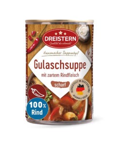 Dreistern Supa Gulas Picanta cu Carne de Vita Frageda 400 ml