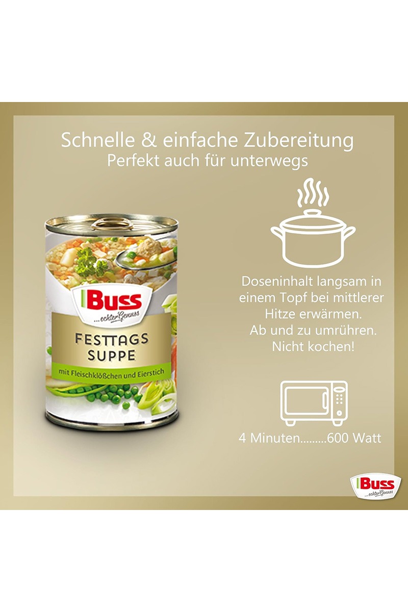Buss Supa festiva nemteasca 400 ml - imagine 3
