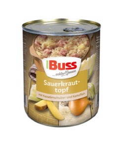 Buss Tocanita de varza murata cu cartofi si spata de porc afumata 800g