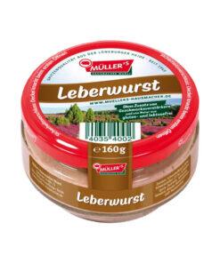 Muller's Leberwurst Pateu Porc 160g