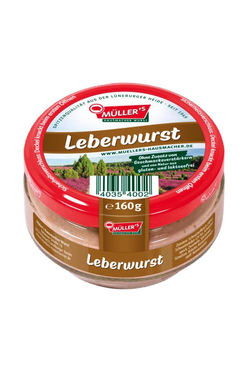 Muller's Leberwurst Pateu Porc 160g