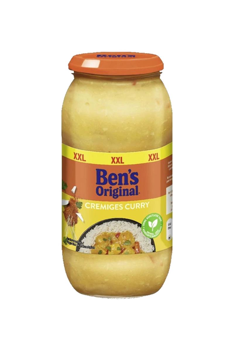 Ben's Original XXL Sos cremos cu curry si nuca de cocos 665g