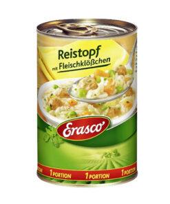 Erasco tocanita de orez cu chiftelute de porc 400g