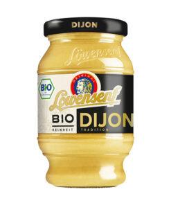 Lowensenf Dijon Mustar gourmet clasic, intens si picant 250 ml, import Germania