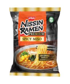 Noodles Instant Nissin Ramen Premium Spicy Miso 90,7 g