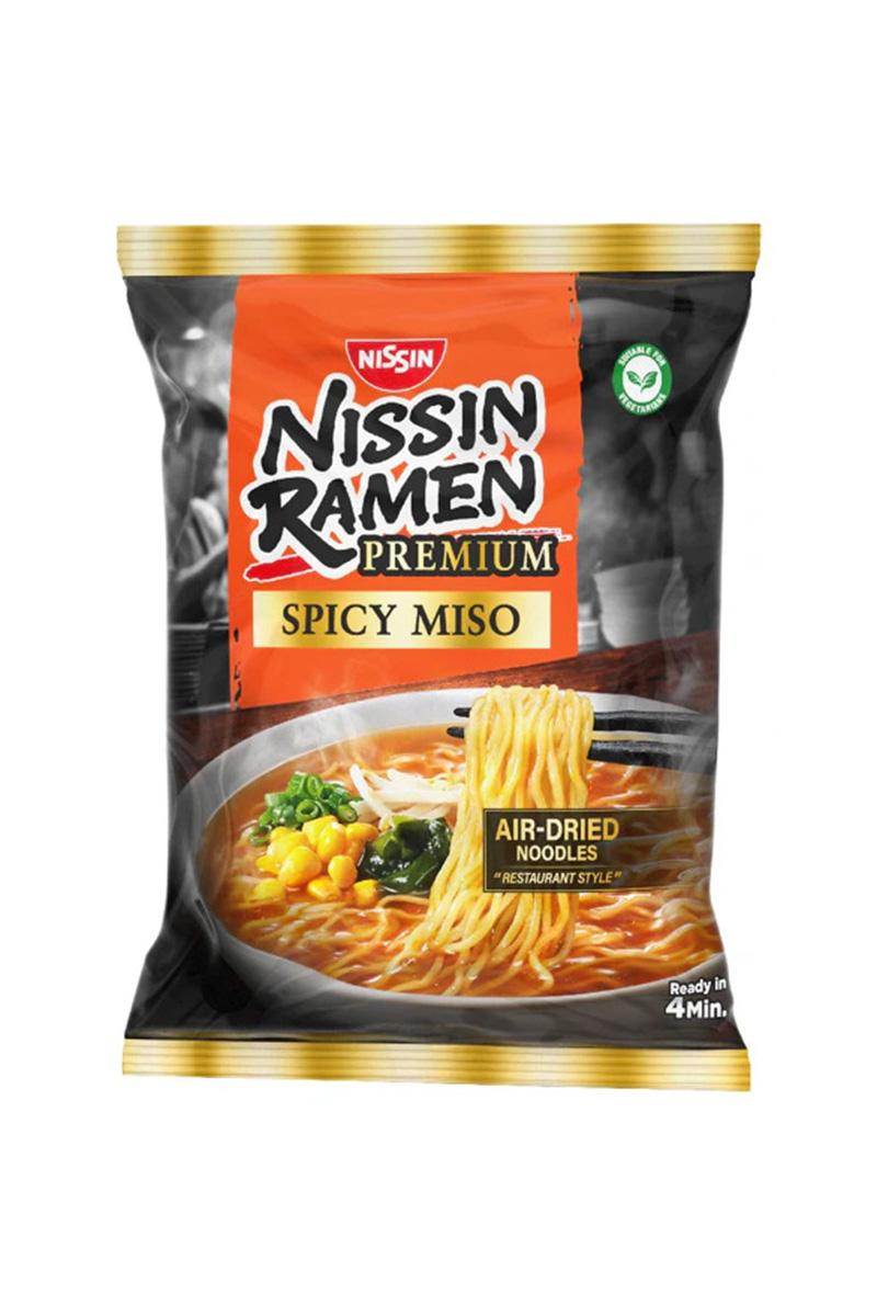 Noodles Instant Nissin Ramen Premium Spicy Miso 90,7 g