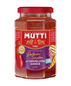 Mutti Sos pentru paste cu rosii Rossoro si legume gratinate, 400 g