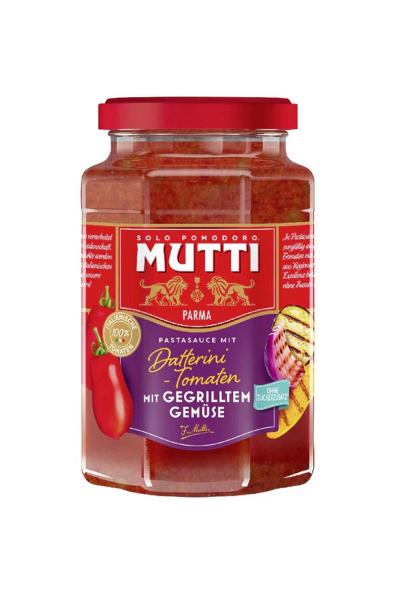 Mutti Sos pentru paste cu rosii Rossoro si legume gratinate, 400 g