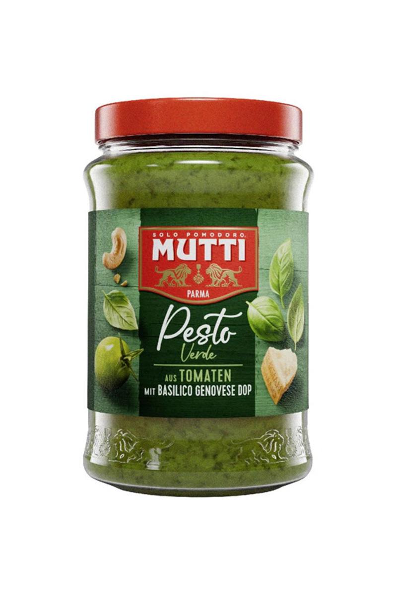 Mutti Pesto de rosii verzi si busuioc 180g