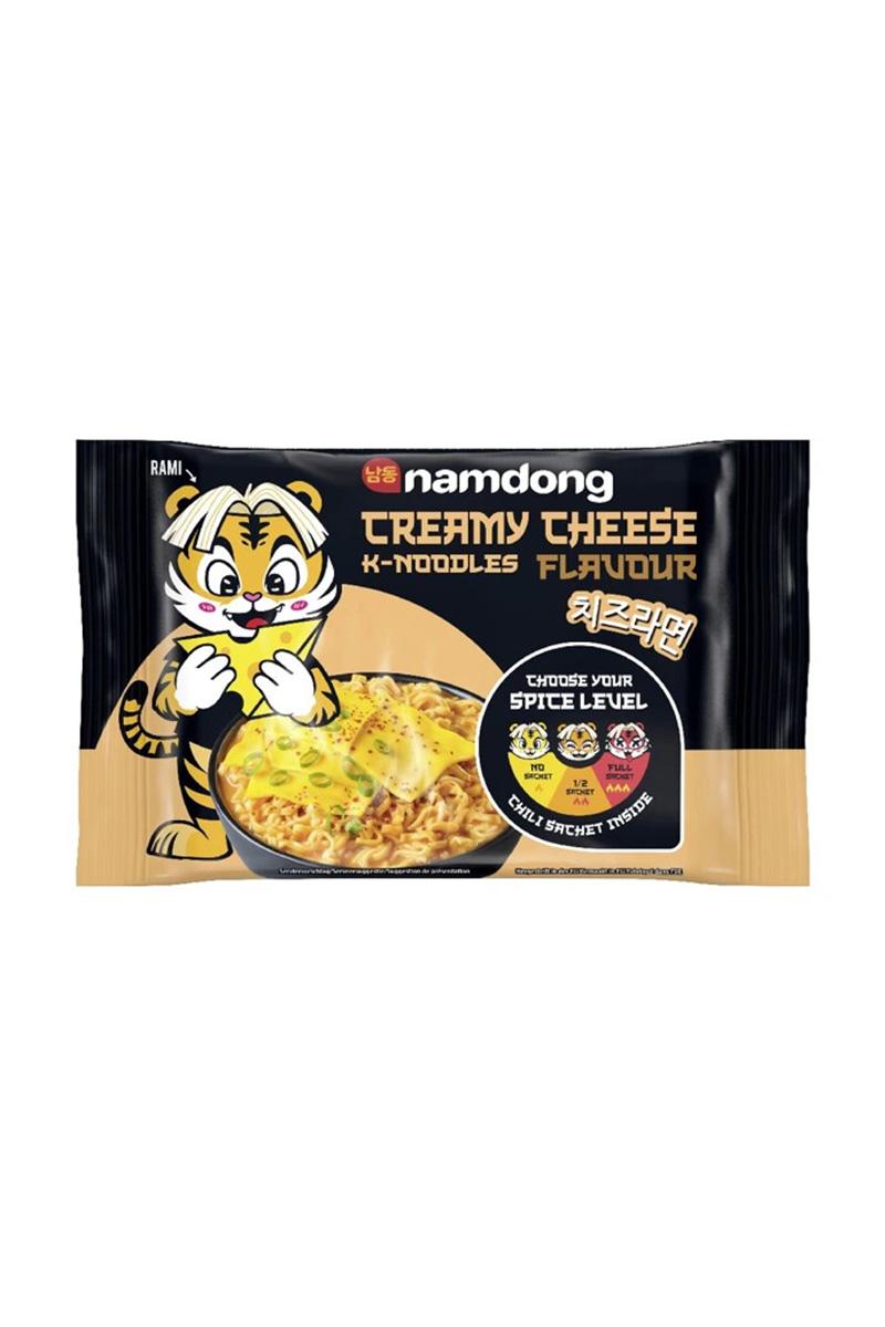Namdong Noodles Instant cu aroma de branza cremoasa 120g