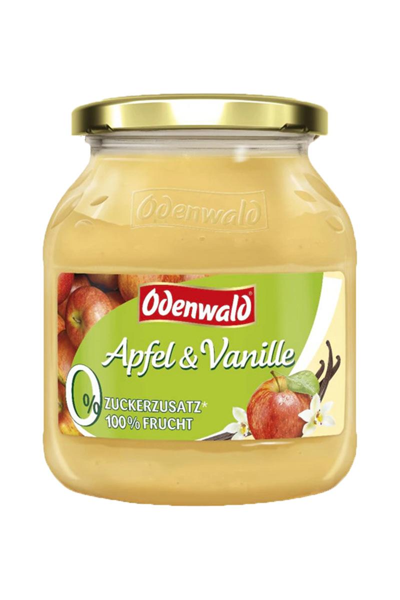 Odenwald Sos de mere cu vanilie 0% zahar adaugat, 100% fructe – 355 g