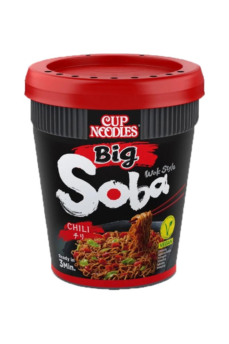 Noodles Nissin Soba Big Cup Chili 115g