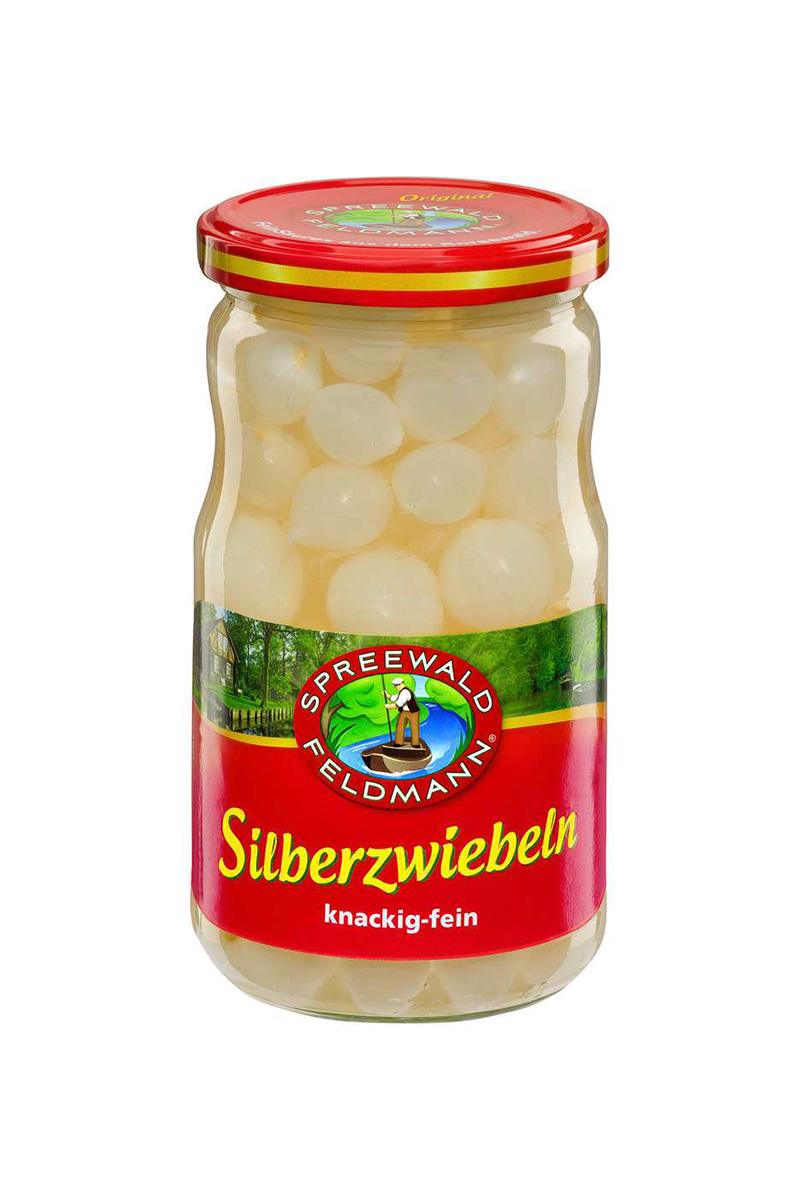 Spreewald-Feldmann Ceapa argintie 320g / 190g import Germania