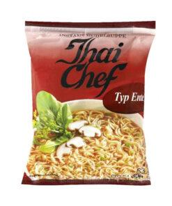 Thai Chef Instant Noodles Supa instant cu aroma de rata, 63 g