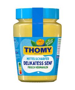 Thomy mustar mediu-picant 250 ml, import Germania