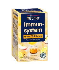 Messmer Ceai Immunsystem cu vitamina C si complexul de vitamine B, 16 pliculete