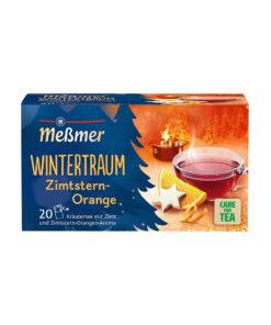 Messmer Wintertraum - Vis de Iarna, Ceai Scortisoara si Portocala, 20 pliculete