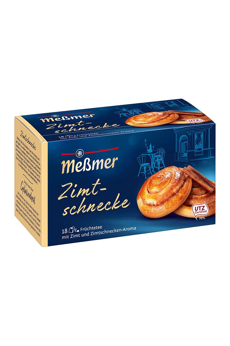 Messmer Ceai cu aroma de rulouri cu scortisoara, 18 pliculete