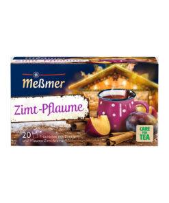 Messmer Ceai de fructe cu scortisoara si prune, 20 pliculete