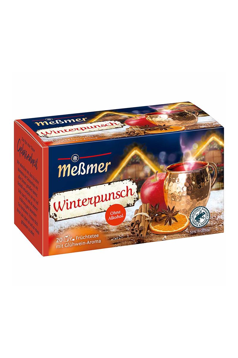 Messmer Ceai de iarna cu aroma de vin fiert, 20 pliculete